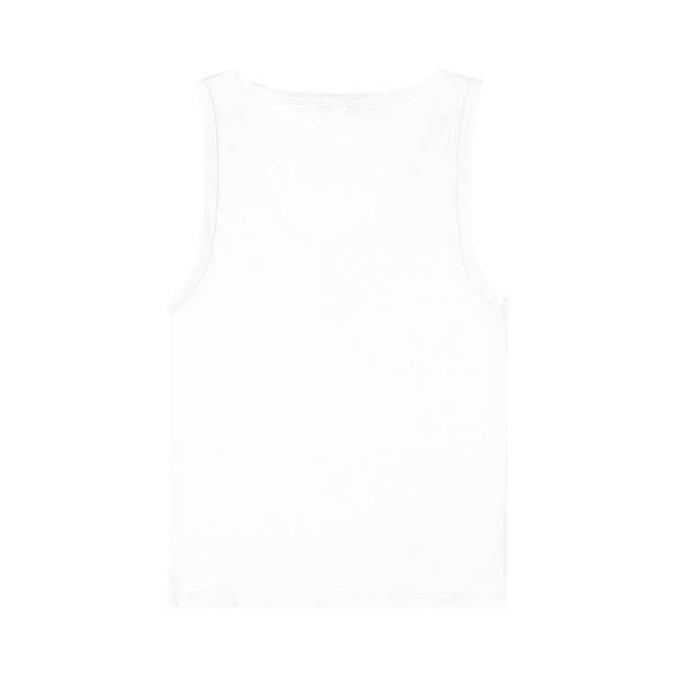 Sporty  Rich SHRWC Baby Rib Tank White