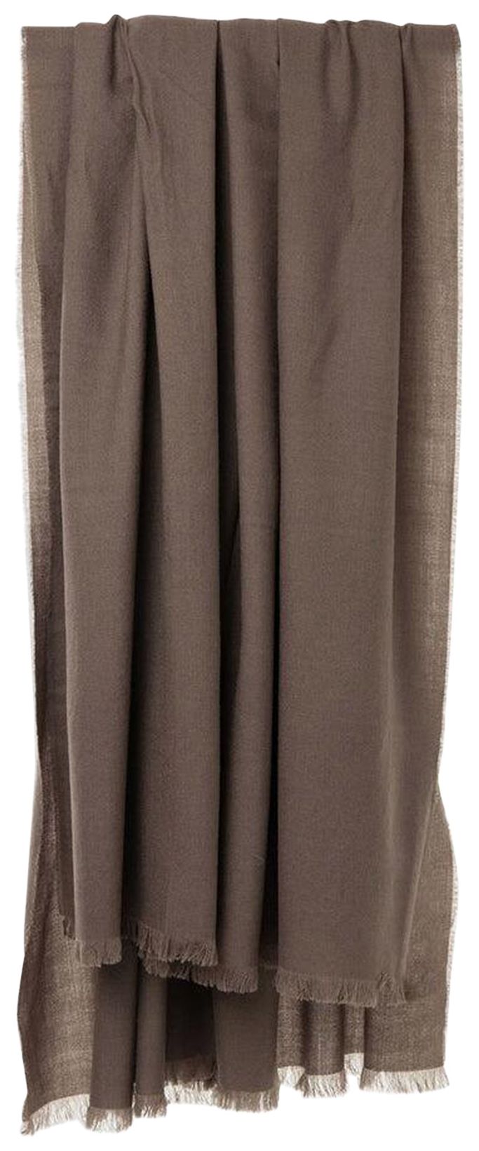 Rick Owens Jumbo Plaid Scarf Dark Dust