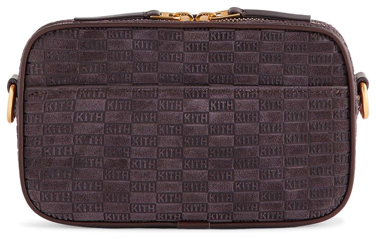Kith Monogram Suede Crosswalk K20 Bag Incognito