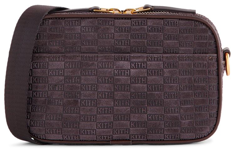 Kith Monogram Suede Crosswalk K20 Bag Incognito