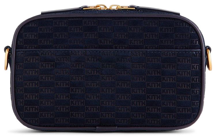 Kith Monogram Suede Crosswalk K20 Bag Ink