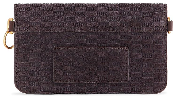 Kith Monogram Suede Envelope K20 Bag Incognito