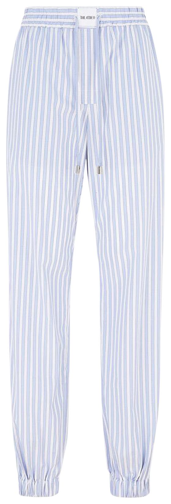 Attico Long Pant WhiteNavy