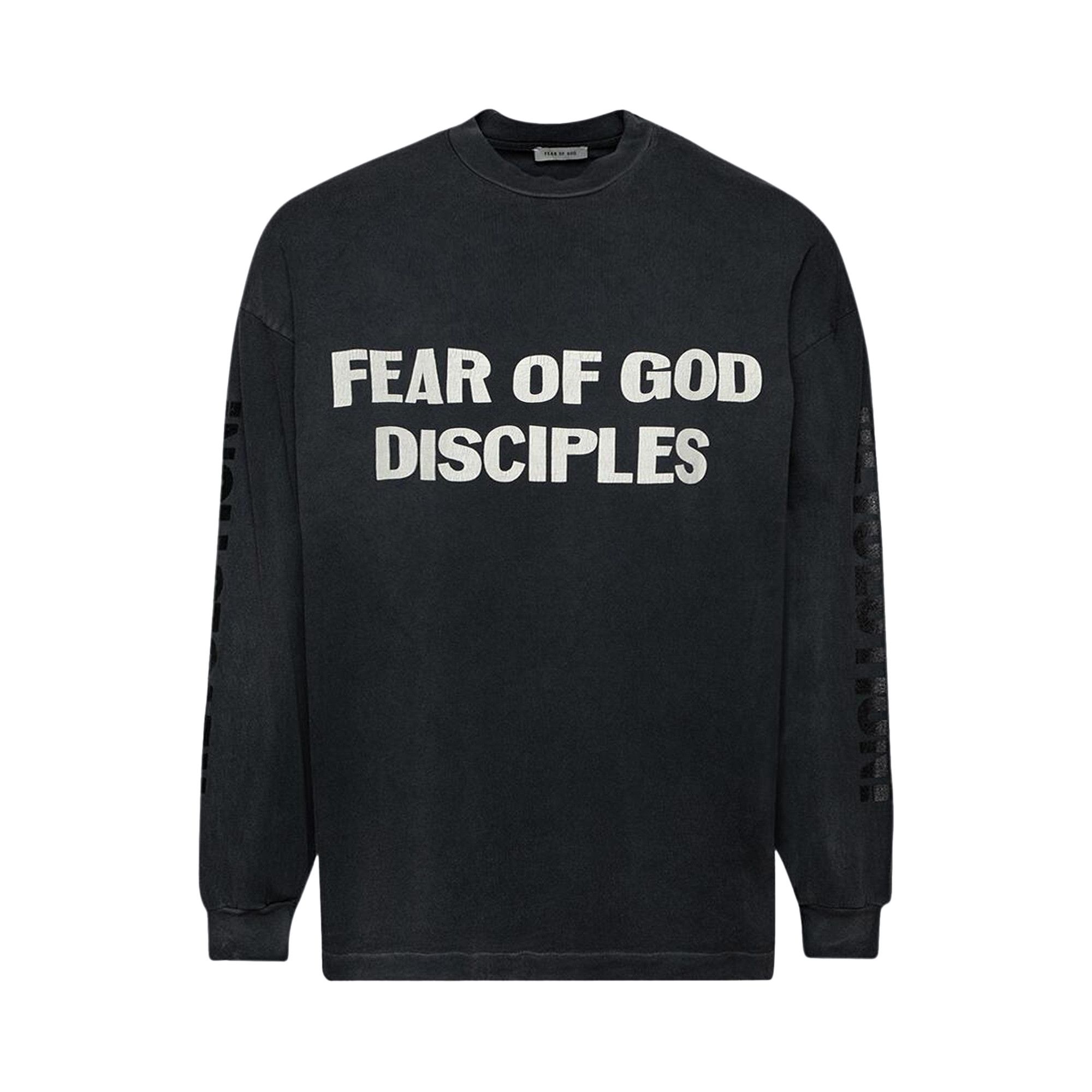 Buy Fear of God Relaxed Long-Sleeve Disciple Tee 'Black