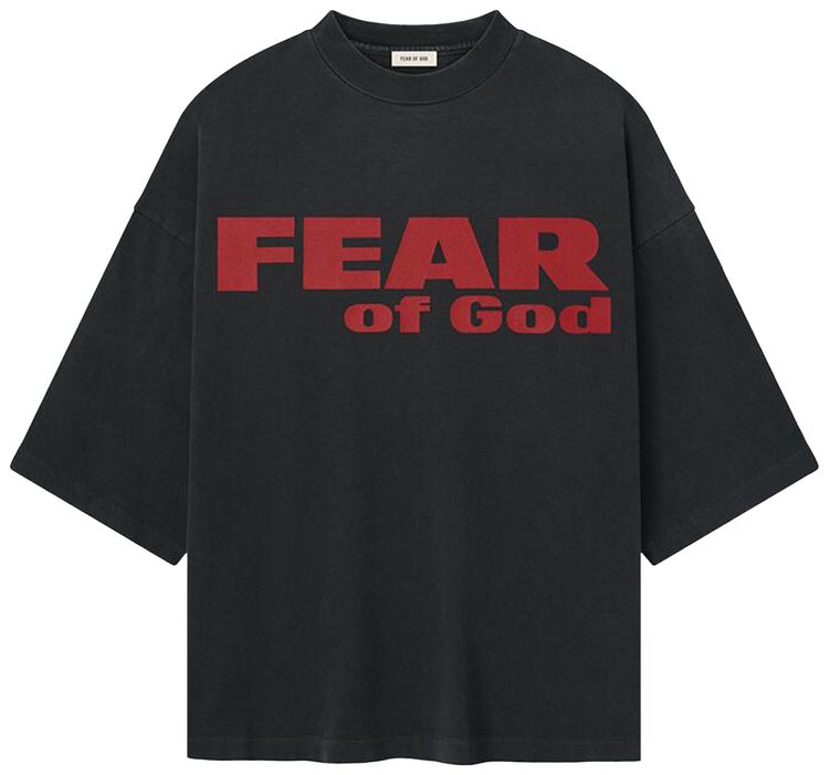 Fear of God Relaxed Fear Is Gone Tee Black