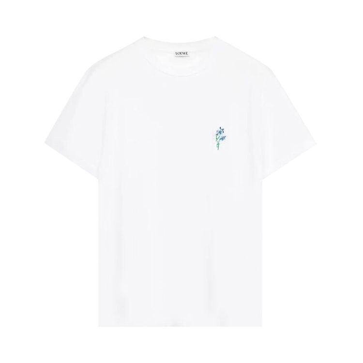 Loewe Relaxed Fit T Shirt White