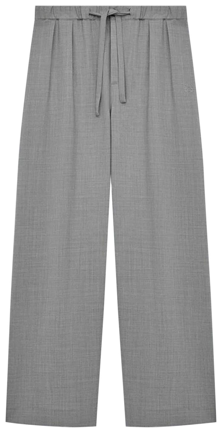 Loewe Drawstring Trousers Grey