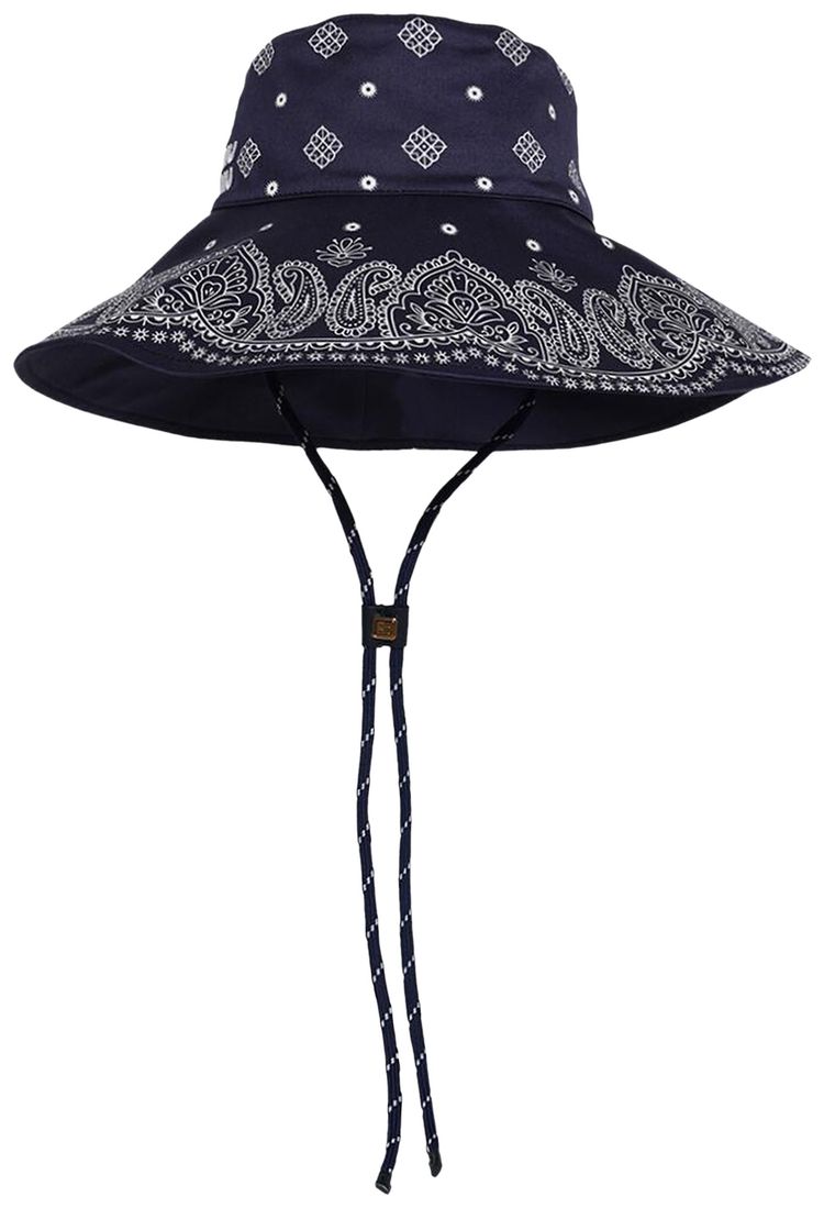 Miu Miu Drill St Bandana BlueBianco