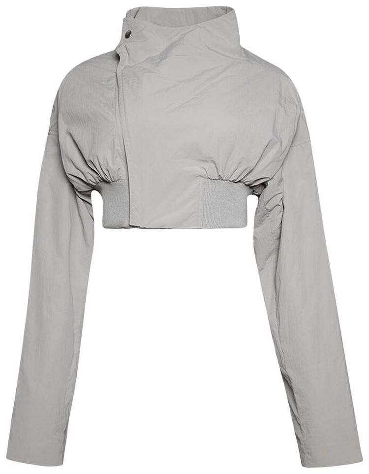 Rick Owens Hollywood Cropped Flight Bomber Pearl