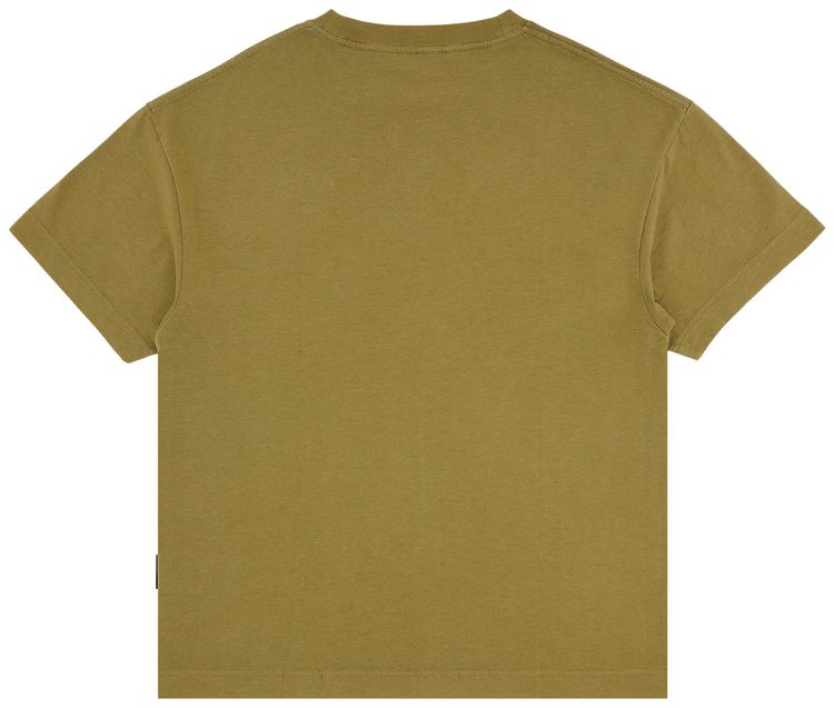 Palm Angels Bear In Mind Tee Army GreenBrown