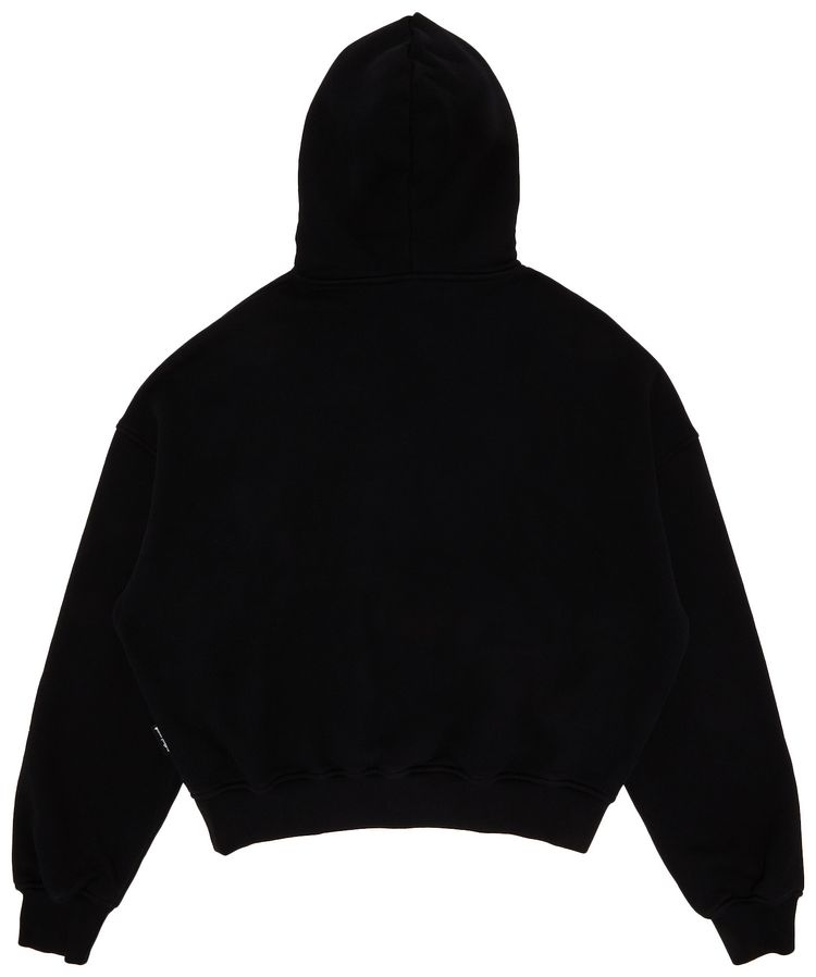 Palm Angels Snake Zip Box Logo Hoodie BlackGreen