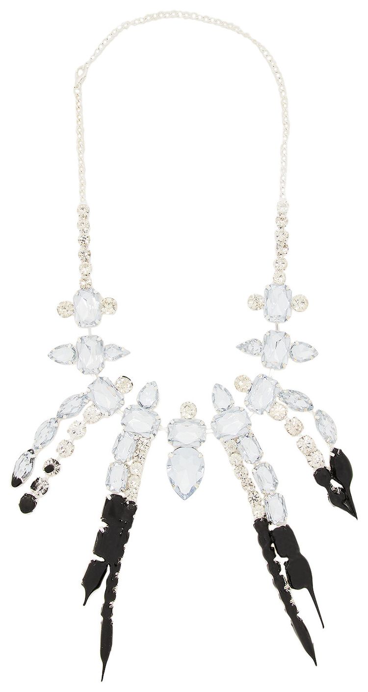 Ottolinger Dipped Diamond Collier SilverBlack