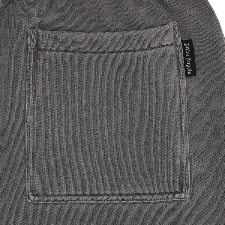 Palm Angels Waist Logo Sweatpants Dark GreyOff White
