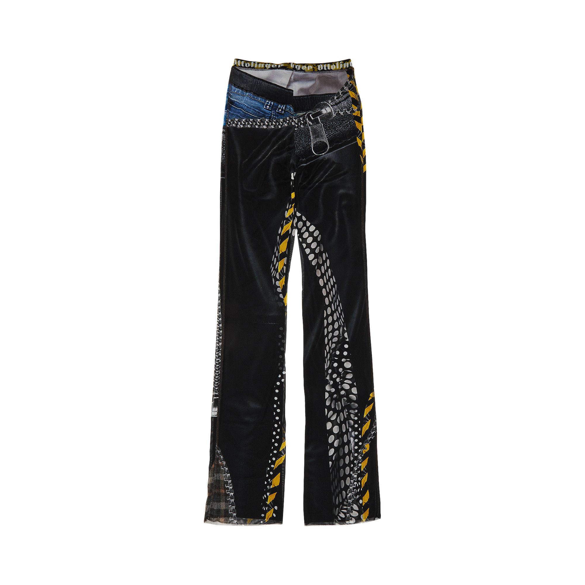 Buy Ottolinger Mesh Pants 'Polka Dot Zip Print' - 10120050104