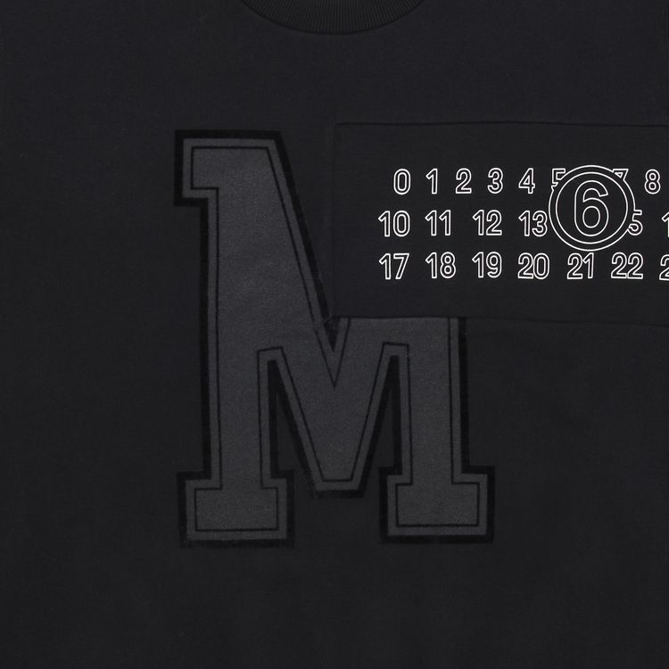 MM6 Maison Margiela Sweatshirt Black