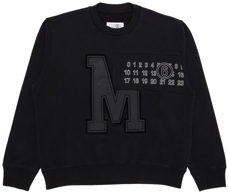 MM6 Maison Margiela Sweatshirt Black