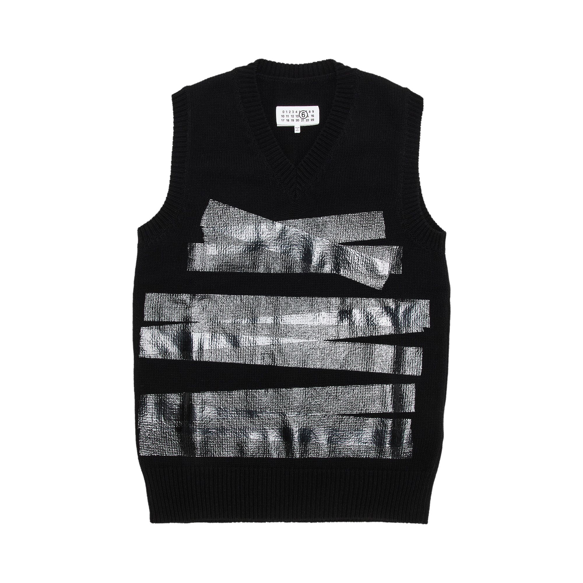 Buy MM6 Maison Margiela Gilet 'Black' - SH2FB0022 M13167 900S | GOAT