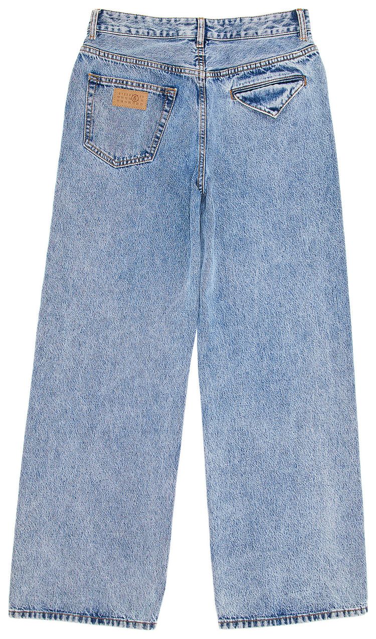 MM6 Maison Margiela 5 Pockets Denim Pants Medium Blue