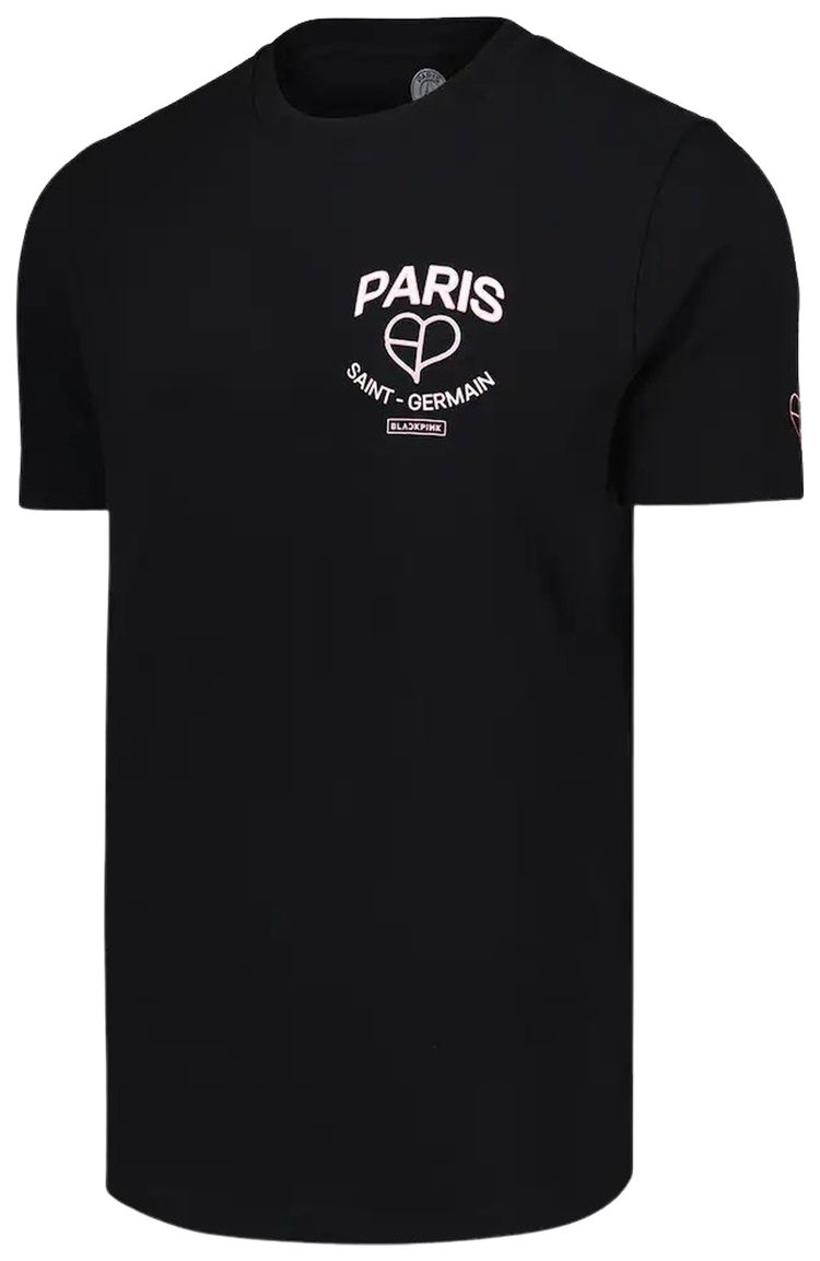 Paris Saint Germain x BLACKPINK Graphic T Shirt Black