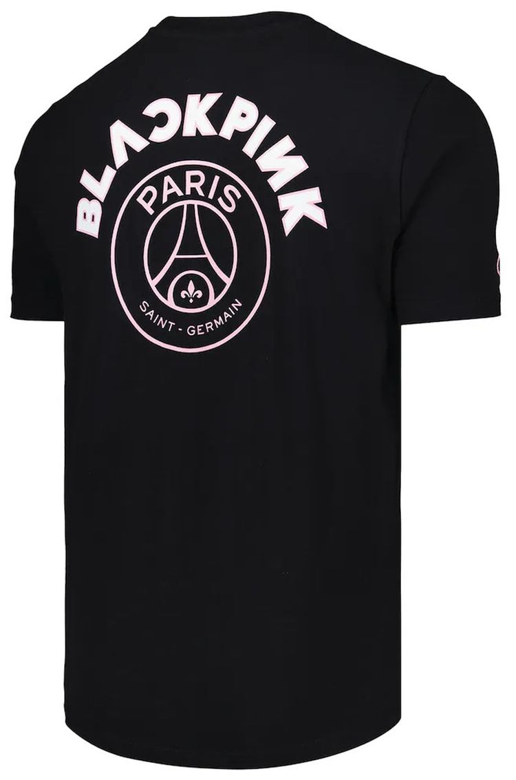 Paris Saint Germain x BLACKPINK Graphic T Shirt Black