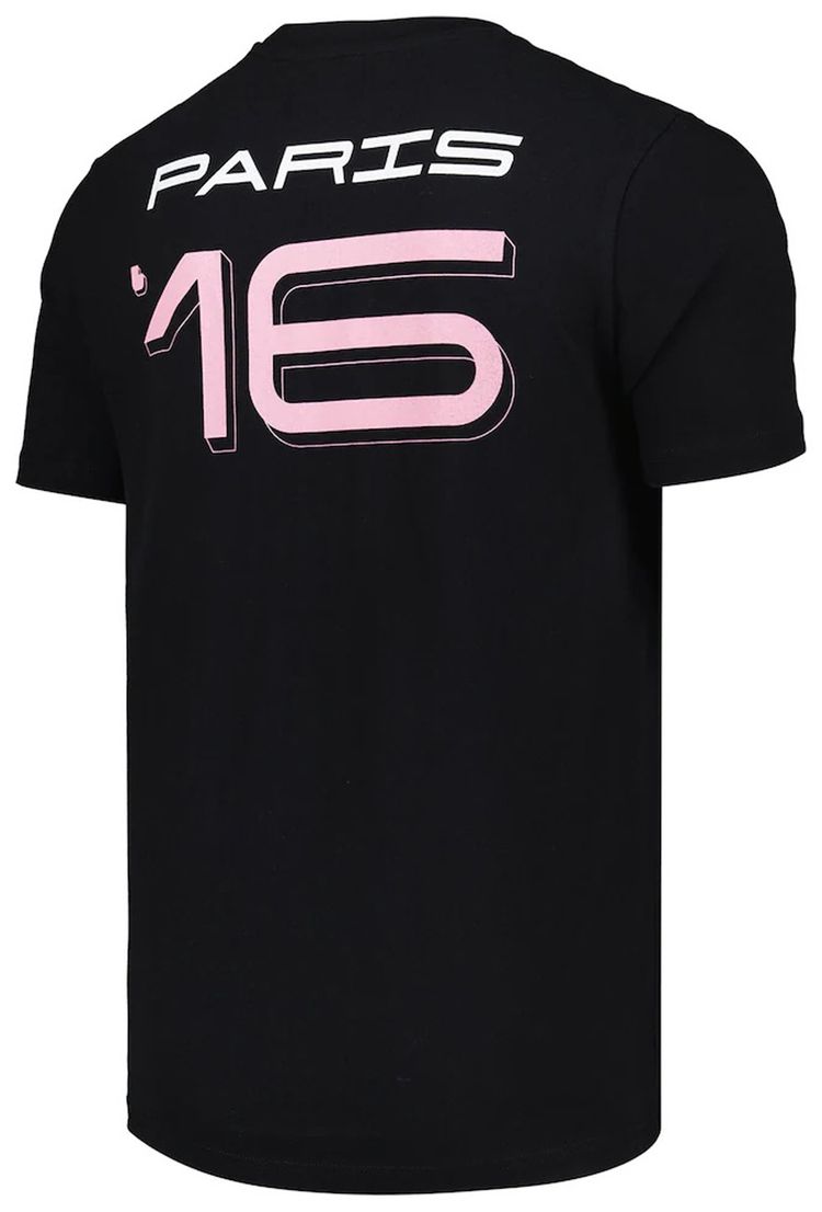 Paris Saint Germain x BLACKPINK Paris 16 Graphic T Shirt Black
