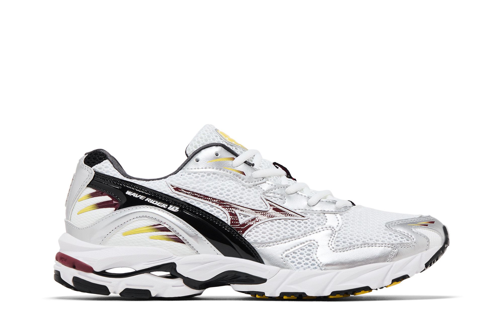 Buy Mizuno Wave Rider 10 'White Cabernet' - D1GA210410 | GOAT