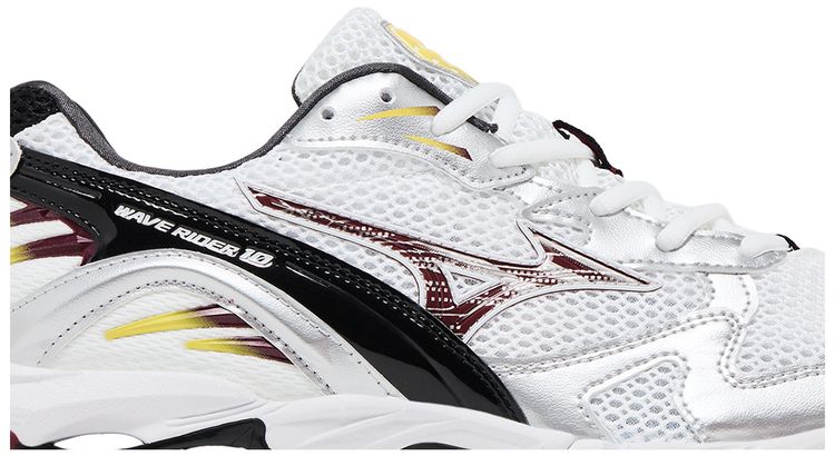 Mizuno Wave Rider 10 White Cabernet