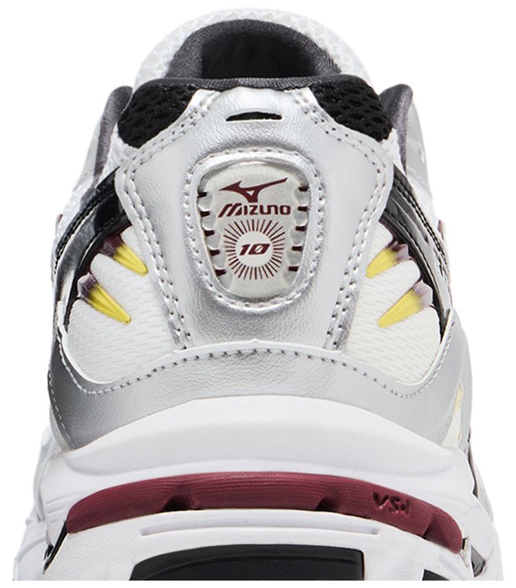 Mizuno Wave Rider 10 White Cabernet
