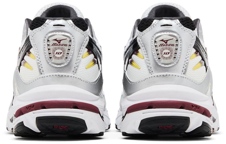 Mizuno Wave Rider 10 White Cabernet