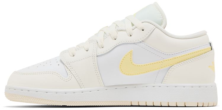 Air Jordan 1 Low GS Sail Light Laser Orange