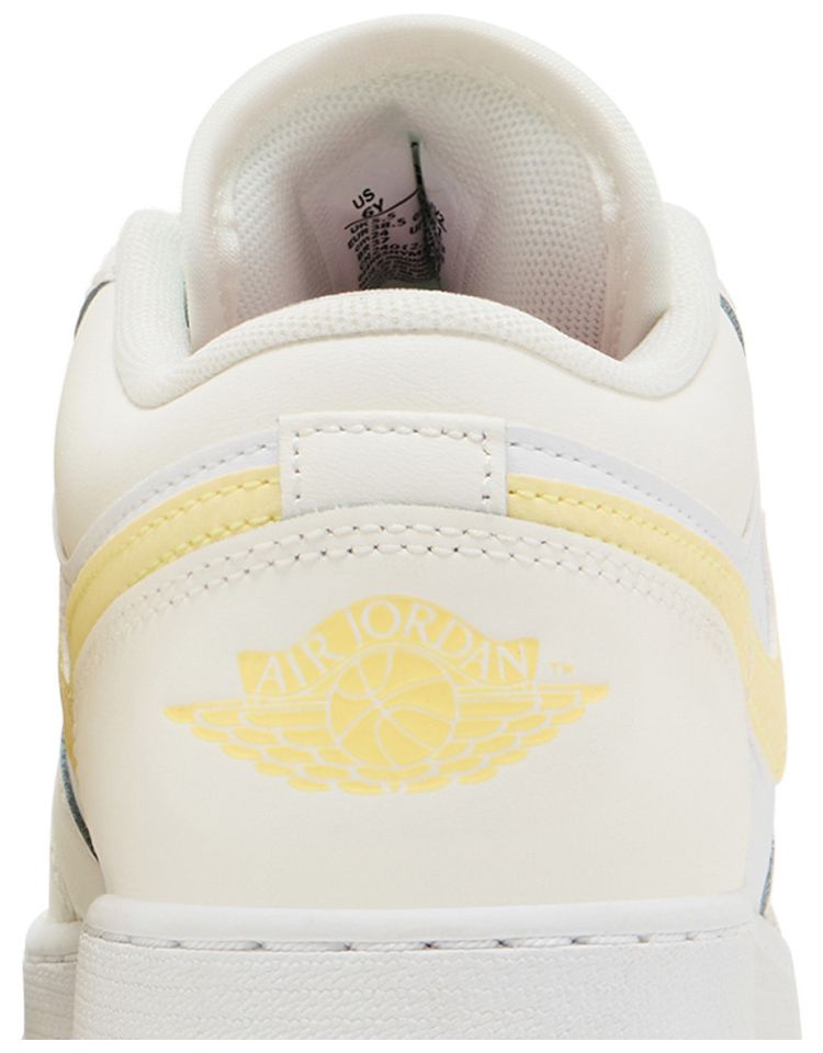 Air Jordan 1 Low GS Sail Light Laser Orange