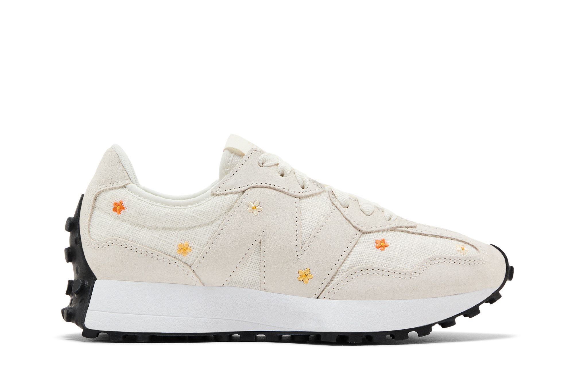 Buy New Balance Wmns 327 'Sea Salt Floral Embroidery' - WS327DCA