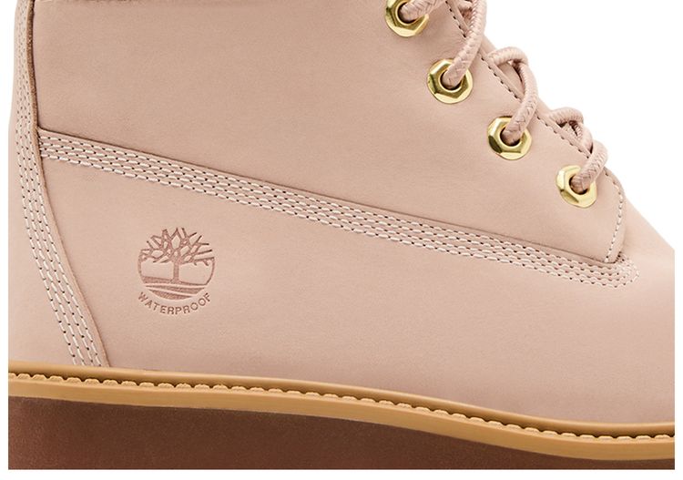 Timberland Wmns Stone Street 6 Inch Waterproof Platform Boot Light Pink
