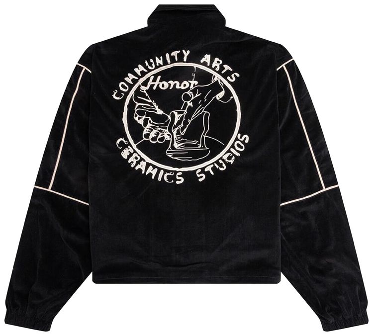 Honor The Gift Piping Track Jacket Black