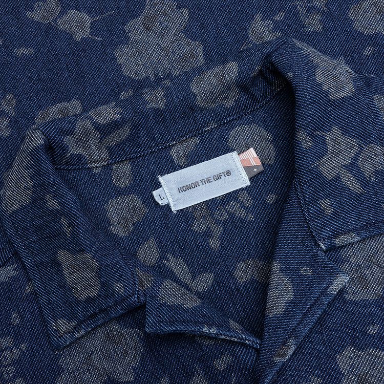 Honor The Gift Indigo Floral Camp Blue