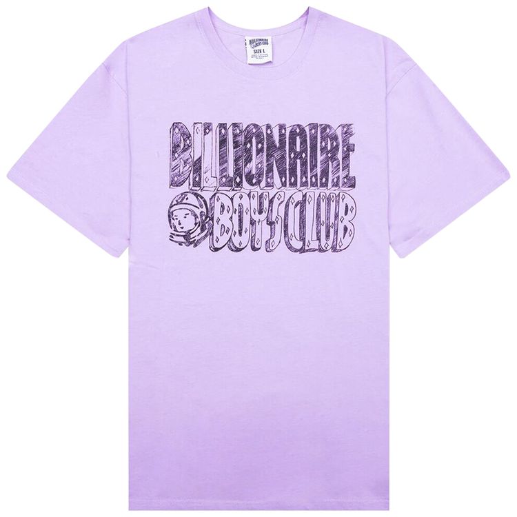 Billionaire Boys Club Sketch Short Sleeve Tee Pastel Lilac