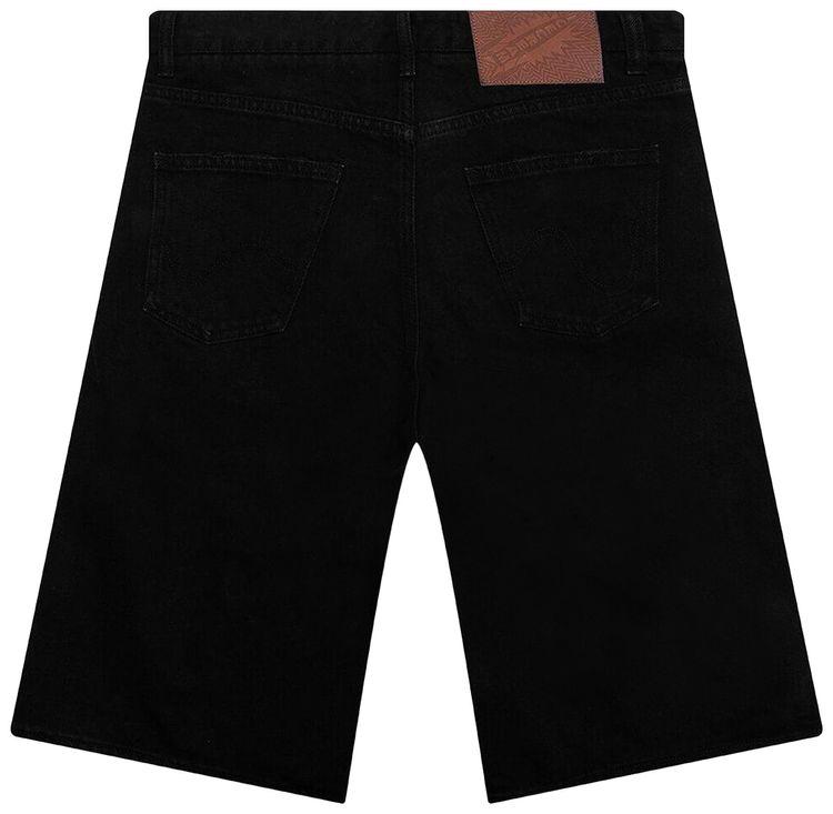 Icecream Big Black Jean Vanilla Fit Shorts Black Caramel