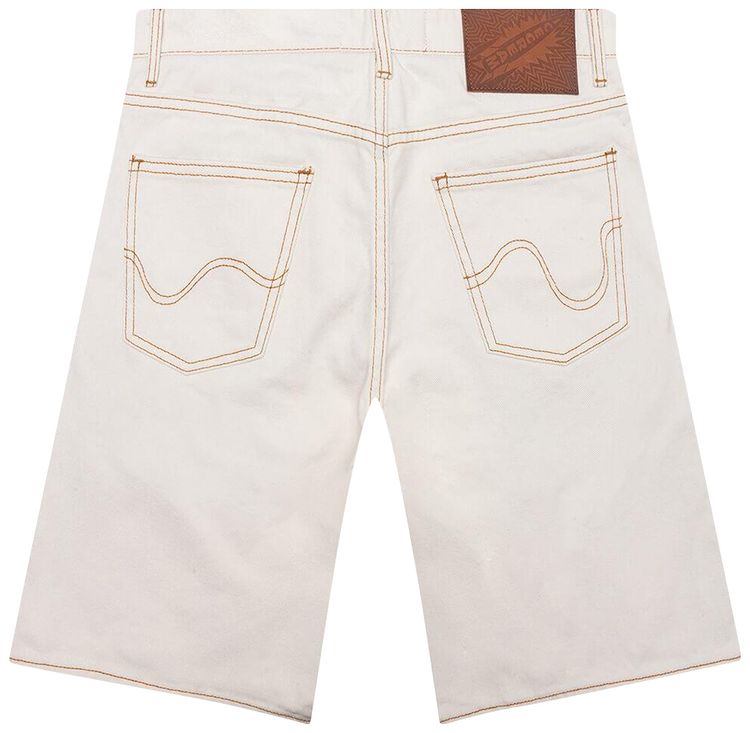 Icecream Cream Jean Strawberry Fit Shorts Whisper White