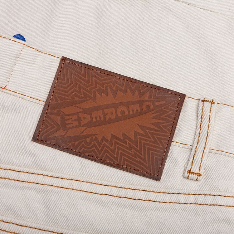 Icecream Cream Jean Strawberry Fit Shorts Whisper White