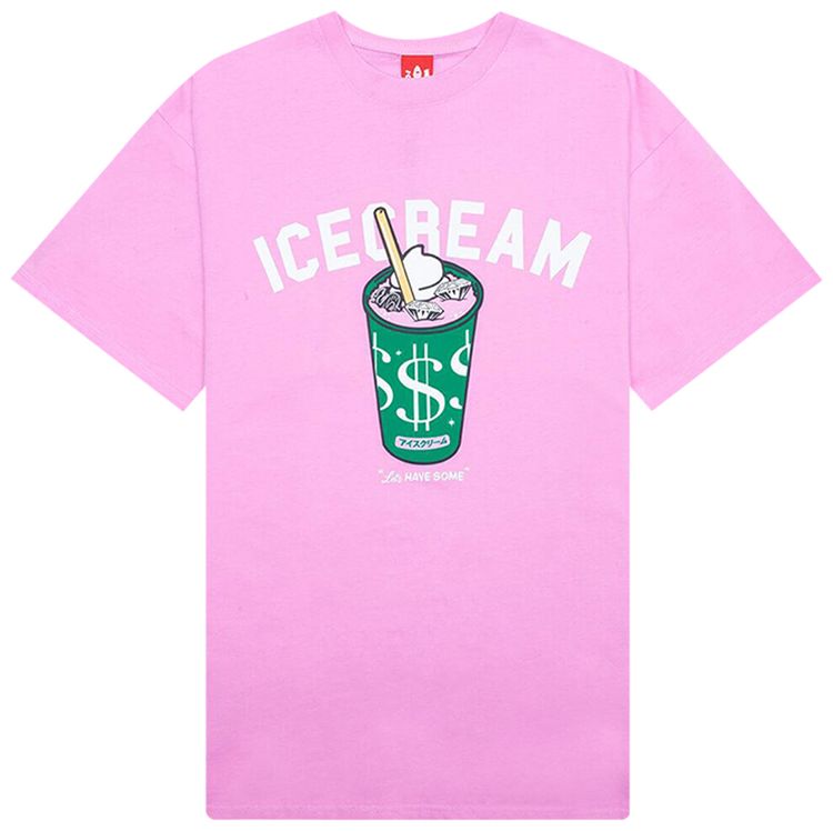 Icecream Shake Short Sleeve Tee Orchid
