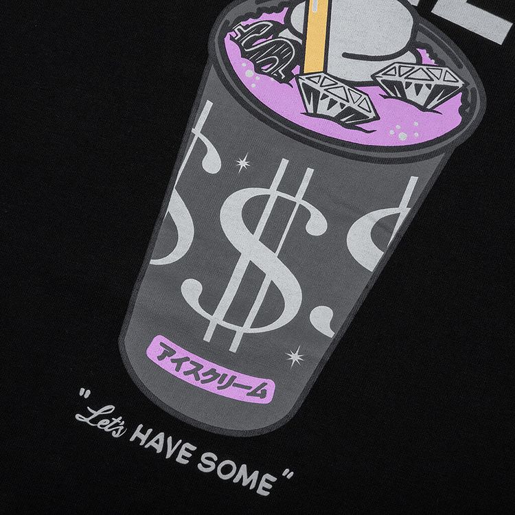 Icecream Shake Short Sleeve Tee Black