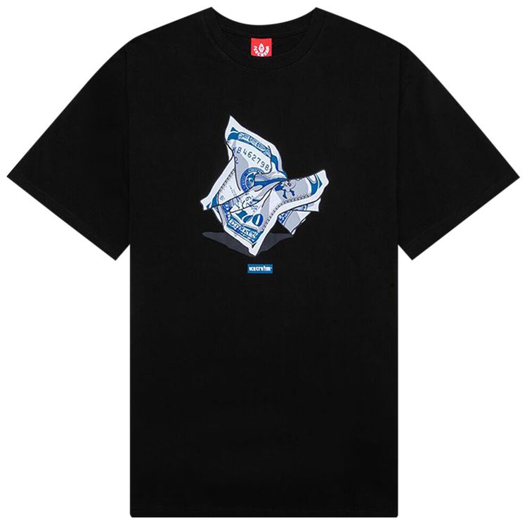 Icecream Tip Short Sleeve Tee Black