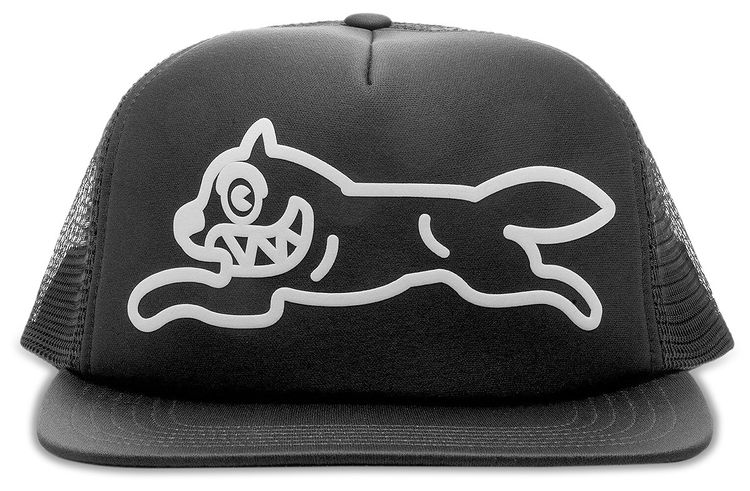 Icecream Solid Trucker Hat Black