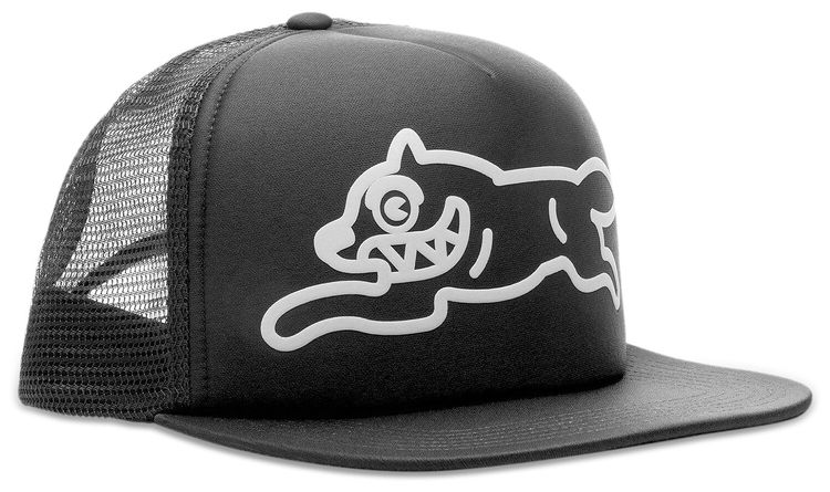 Icecream Solid Trucker Hat Black