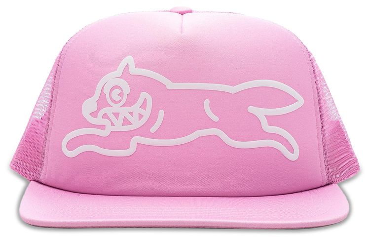 Icecream Solid Trucker Hat Orchid