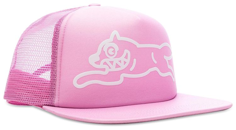 Icecream Solid Trucker Hat Orchid