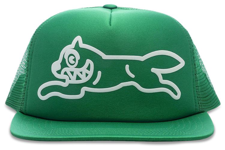 Icecream Solid Trucker Hat Jolly Green