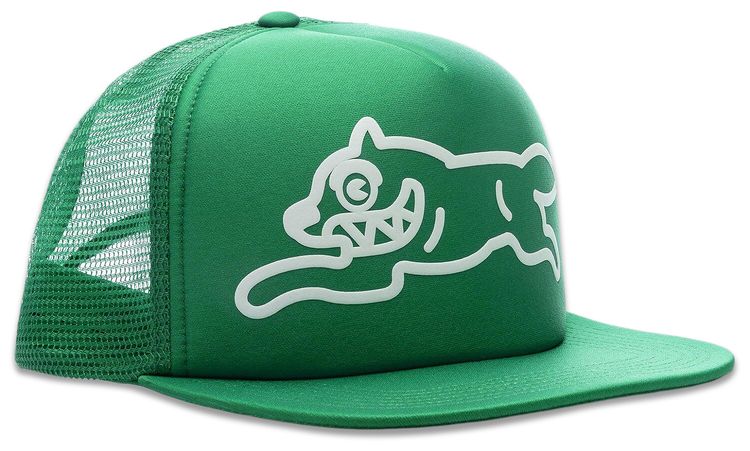 Icecream Solid Trucker Hat Jolly Green