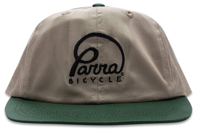 Parra Bicycle Logo 6 Panel Hat Green