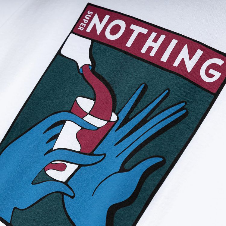 Parra Super Nothing T Shirt White